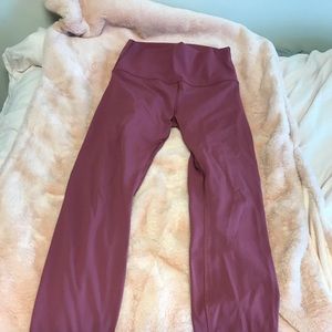 Magenta lulu leggings